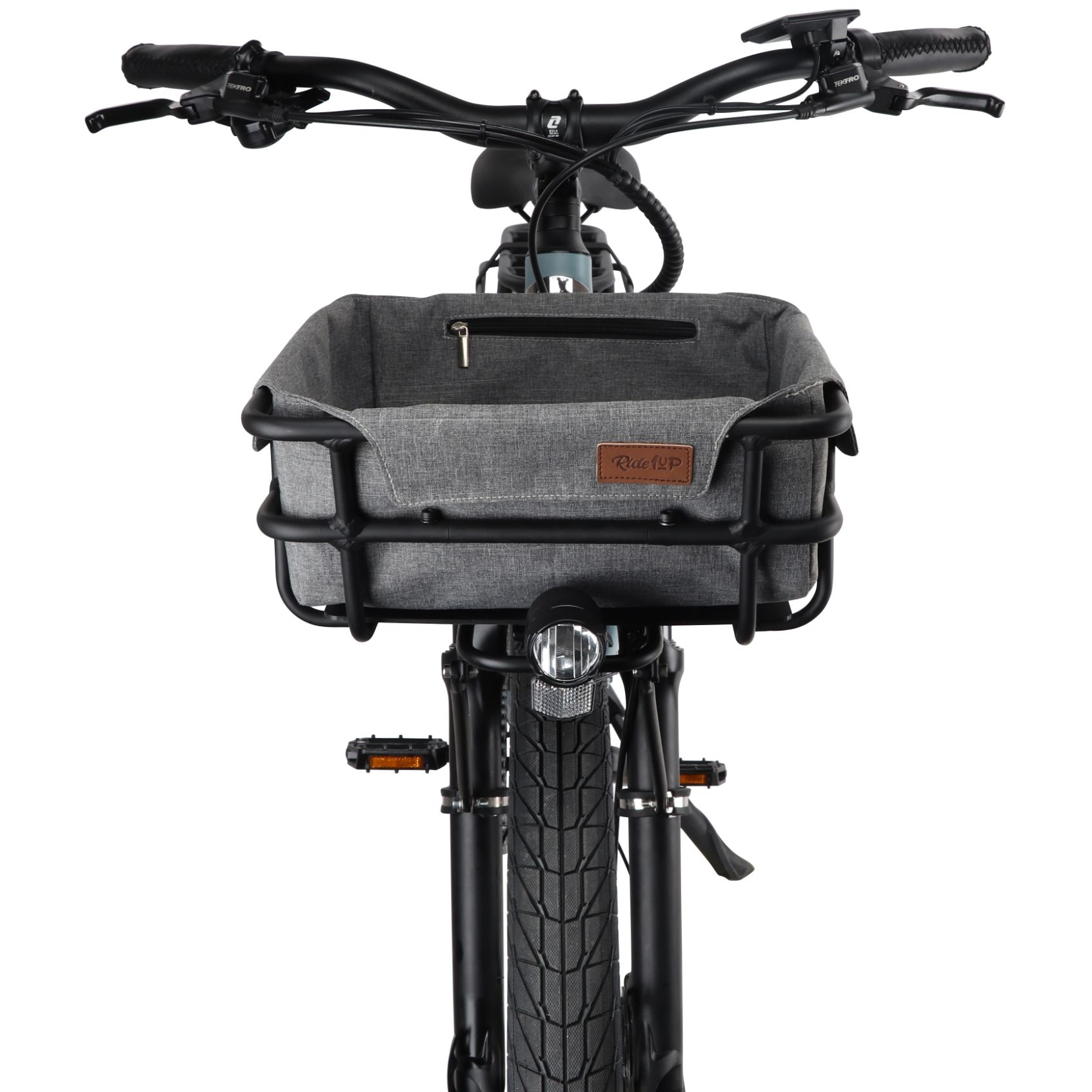Front rack and basket connect+